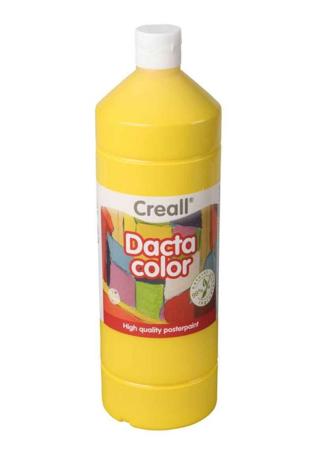 Plakkaat Verf - Geel - 1000ml