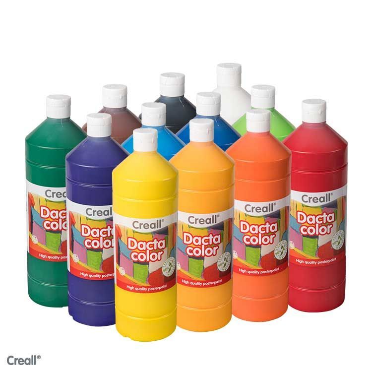 Poster Paint -  12 x 1000ml assorti