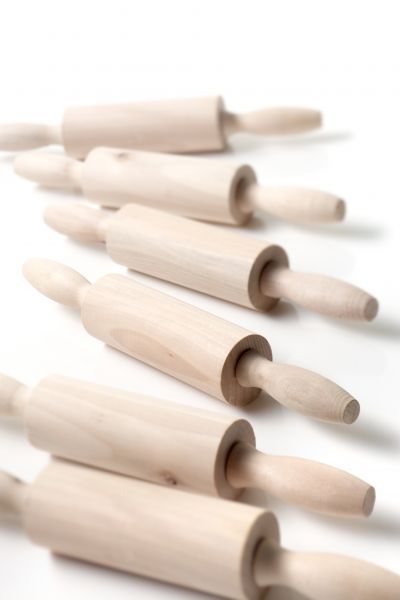 Rouleau de modelage - Creall-clay roller - Gelakt Hout