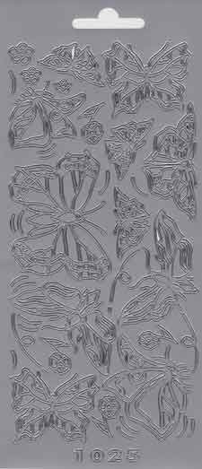 Schmetterlinge - Peel-Off Stickers - Gold