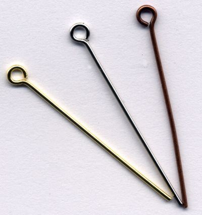 Clou à boucle 32mm - Or