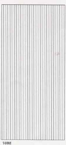 Lines - Peel-Off Sticker Sheet - Gold