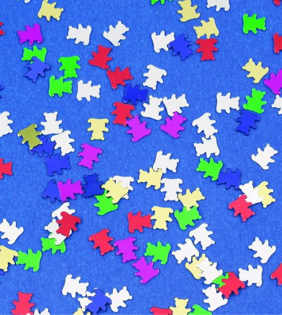 Bears Confetti -Assortment Colours  -10grams