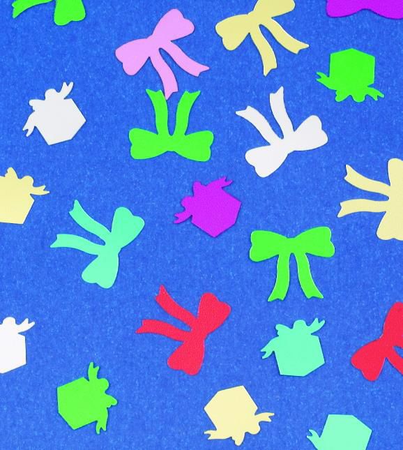 Bows Confetti -Assortment Colours  -10grams