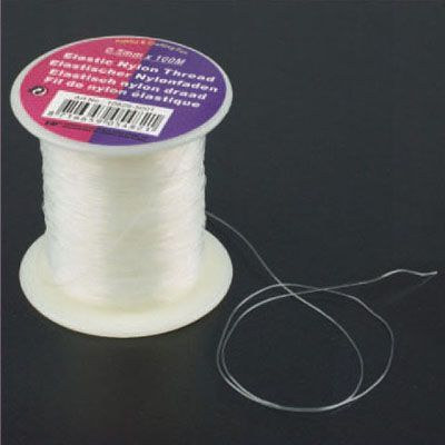 Elastisch Nylon Draad - 0,5mm x 100M