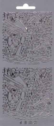 WIntersport - Peel-Off Sticker Sheet - Gold