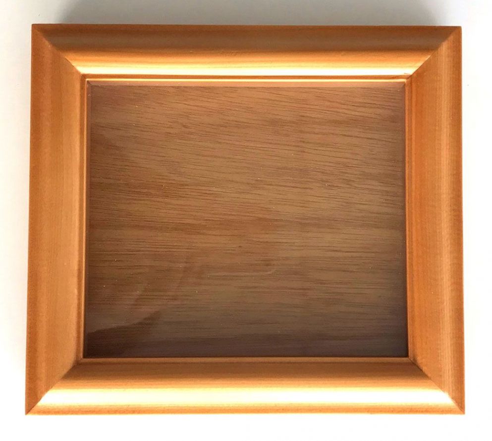 Diorama Holzrahmen - Pitch-Pine - 135 x 155 x 16mm