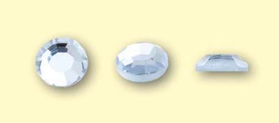 Strass Pierres de Bijoux - SS20 - 4,7-4,8mm - Hot Fix - Bleu