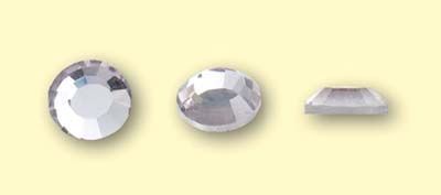 Strass Pierres de Bijoux - SS20 - 4,7-4,8mm - Hot Fix - Bleu-Lavande