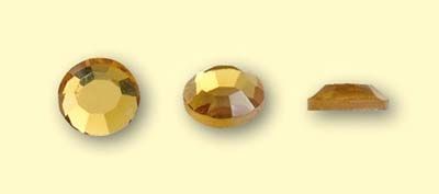 Strass Pierres de Bijoux - SS20 - 4,7-4,8mm - Hot Fix - Amber