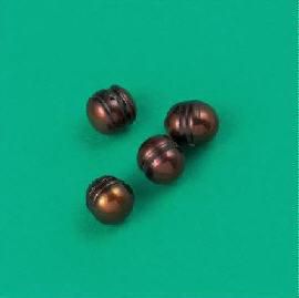Zoetwater Parels  - 9-10mm - Goud Bruin