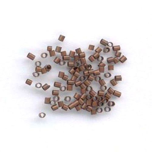 Crimp Beads - Tube - Antique Copper