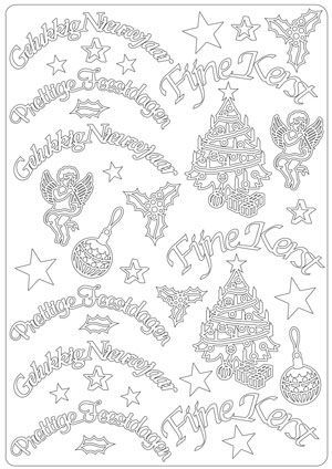 Fijne Kerst - Feestdagen - Goud