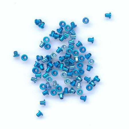 Eyelets Round - Turquoise - 1,1mm