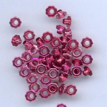 Eyelets  Fleur - Foksia - 6mm