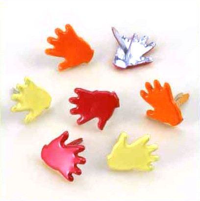 Handjes Splitpennen - Geel, Oranje  - 18 stuks