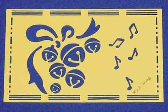 Christmas - Embossing Stencil