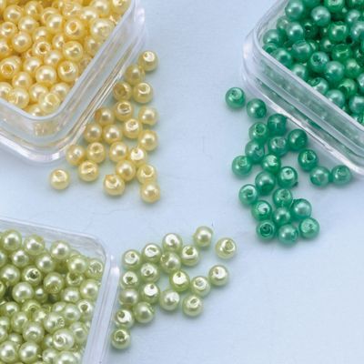 Round Pearls Trio - Jaune-Vert Clair-Vert