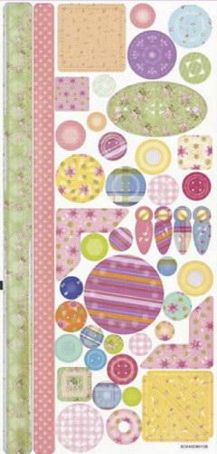 Fleurs et Papillons - Relief Stickers