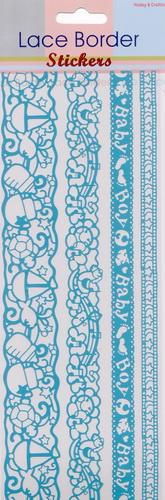 Lace Border Bébé Stickers