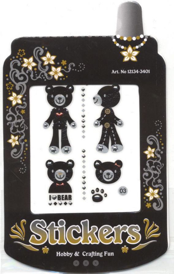Dot-diamond Sticker - My Bear
