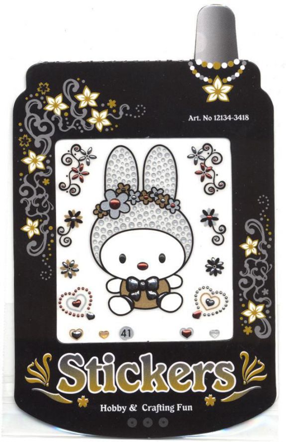 Dot-diamond Sticker - I am a Rabbit