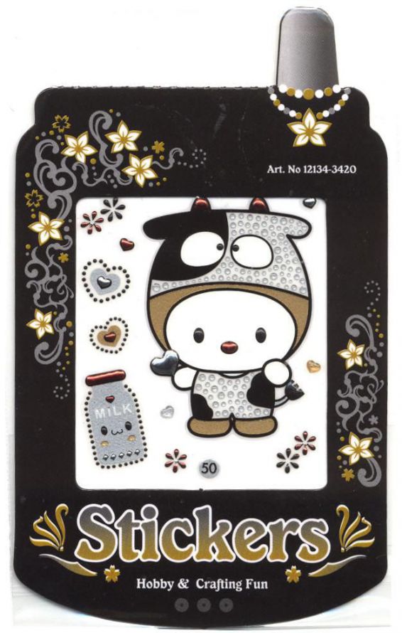 Dot-diamond Sticker - I am a Cowboy