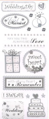 Mariage - Scrapbooking Autocollants
