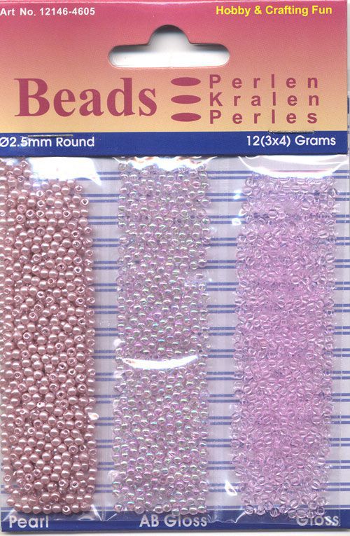 Round Pearl Trio - Lila