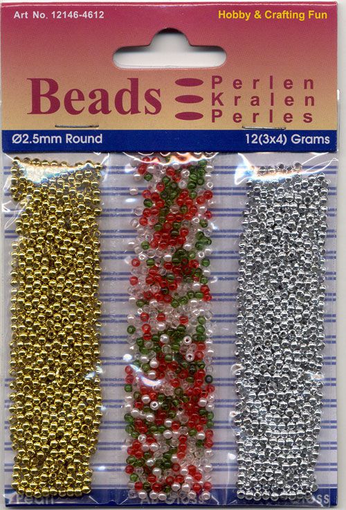 Round Pearl Trio - Weihnachten Mix