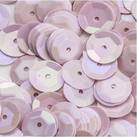 Pailletten - Baby Roze-AB Color - Ø6mm - 10gram - Ca. 1000Stuks