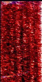 Glitter Chenille Set - Rood