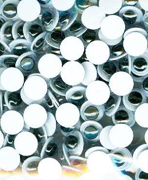 Yeux Mobiles - Rond - 6mm