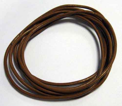 Leren Koord - Natural - 3mm - 2meter
