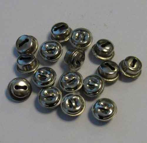 Cat's Bells -  Argent - 10mm