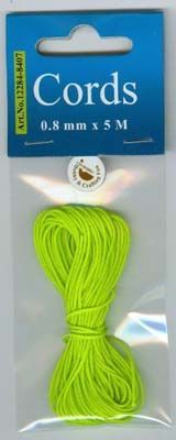 Shamballa Cord - Neon Green