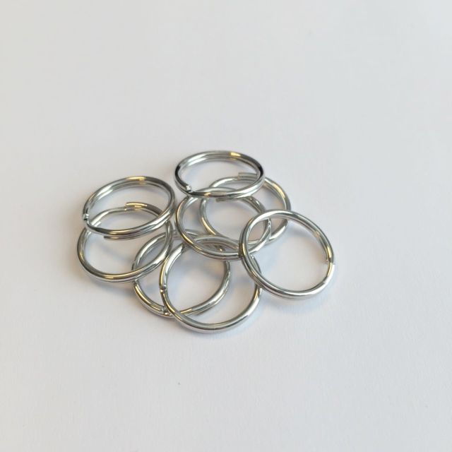 Porte-clés - 20mm - Argent
