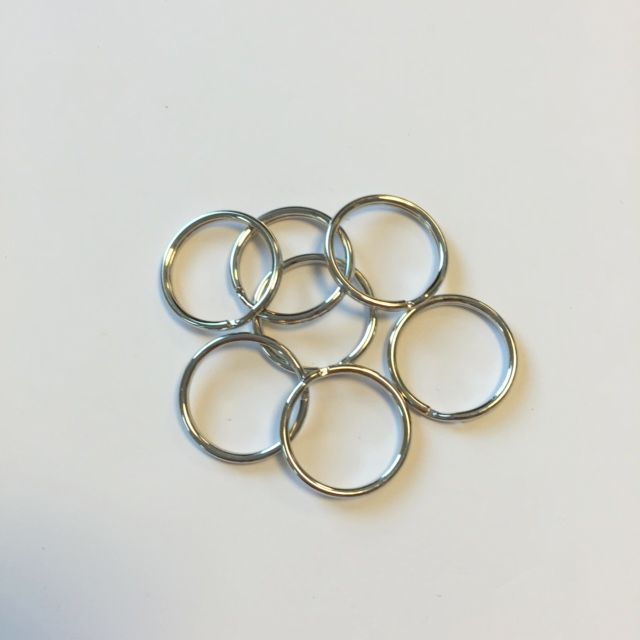 Porte-Clés - 23mm - Argent