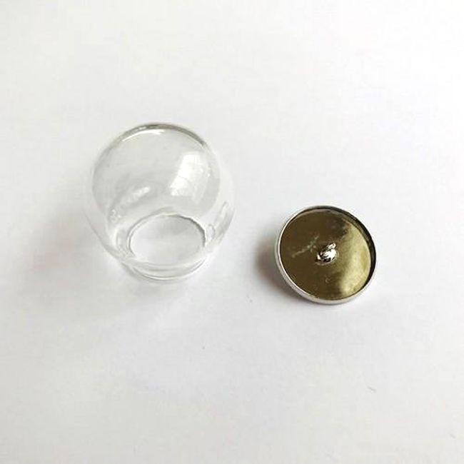 Glass Dome Set - 30 mm - Rund