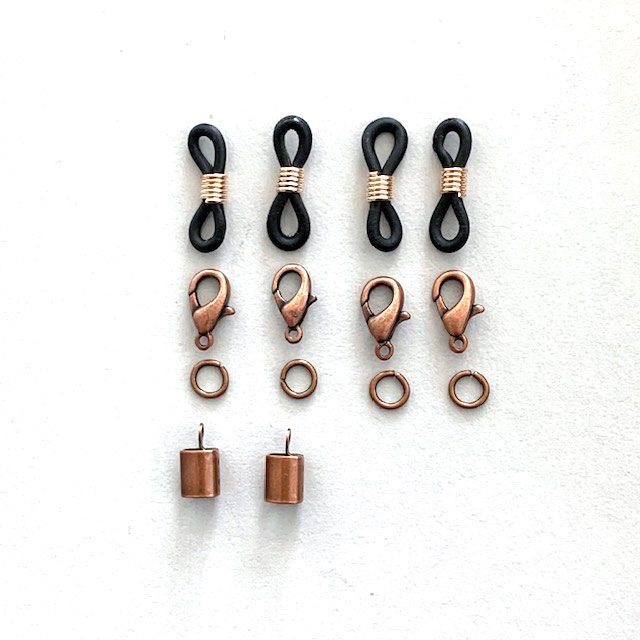 Sunglass Chain Set - DIY - Roze Goudkleurig