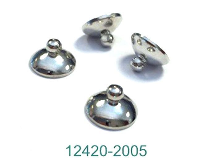 Metallkappe mit Anhänger - 10mm