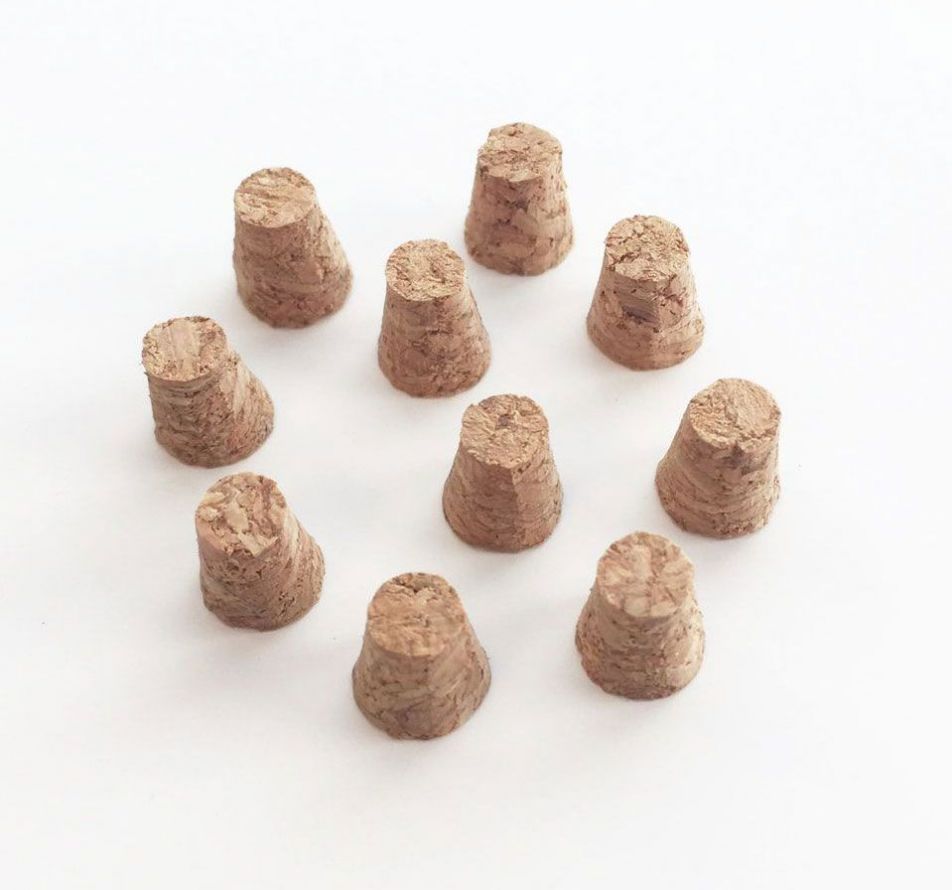Korkenstopper - 8 x 9,4mm  - 10 Stück