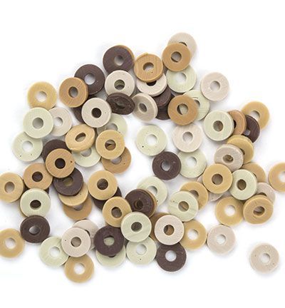 Katsuki Mix - 6mm - Beige-Brown Woody