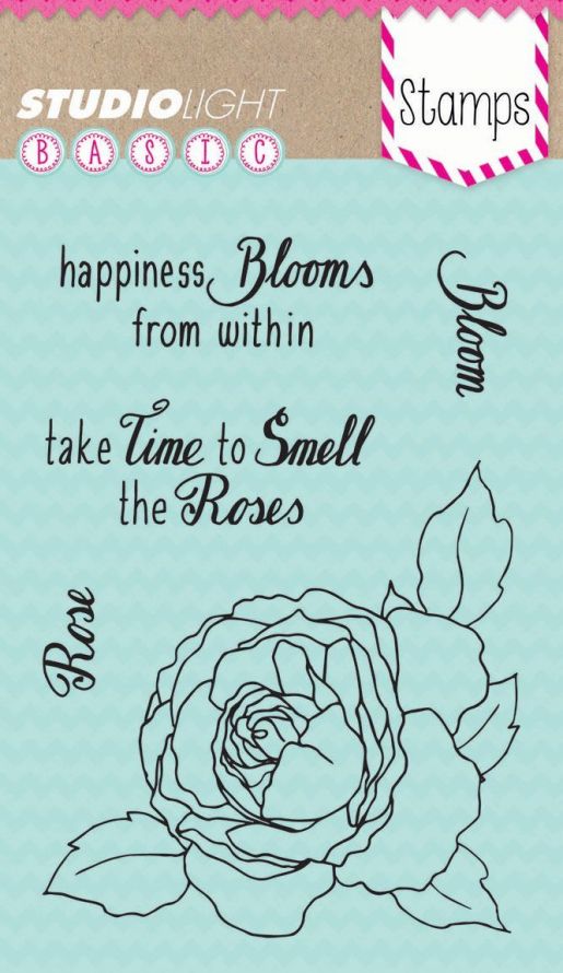 Bloemen - Transparante Stempel - A6