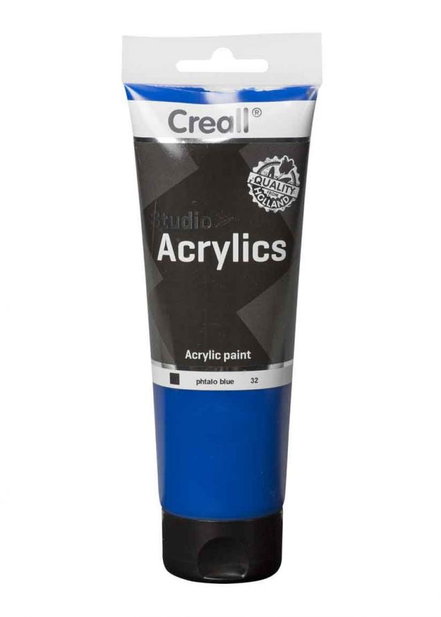 Acrylic paint - Phtalo Blue - 250ml