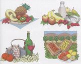 Obst - 3D Schneidebögen