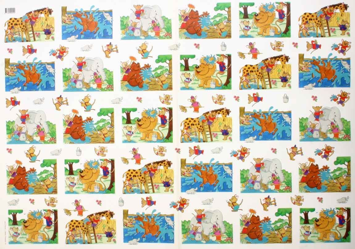 Animals Jouer - 3D feuilles à découper