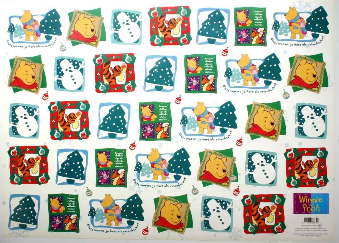Winnie the Pooh Weihnachten - 3D Schneidebögen