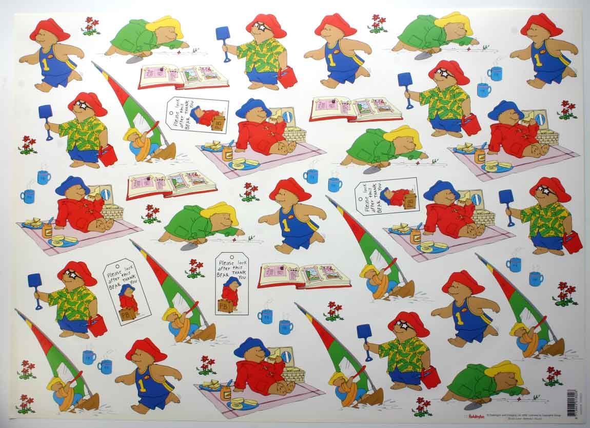 Paddington Vacation - 3D Decoupage Sheet