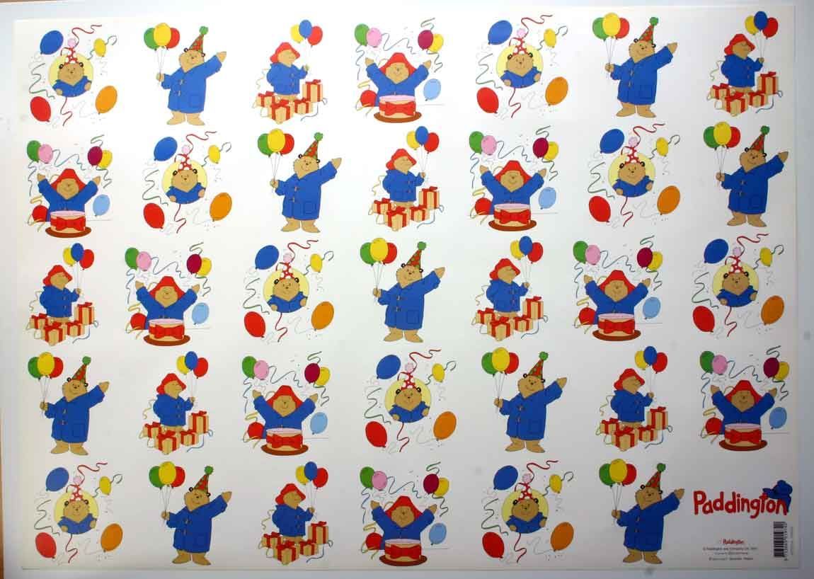 Paddington Partie - 3D Feuilles à Découper